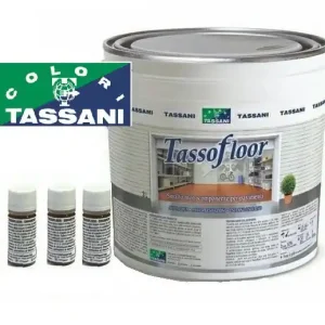 Merkproduct Smalto all‘acqua per pavimenti Lt 3 Tassofloor Tassani Bianco 719+1651